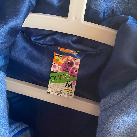 Burton Dryride blue hooded vest, women’s M - Picture 8 of 11